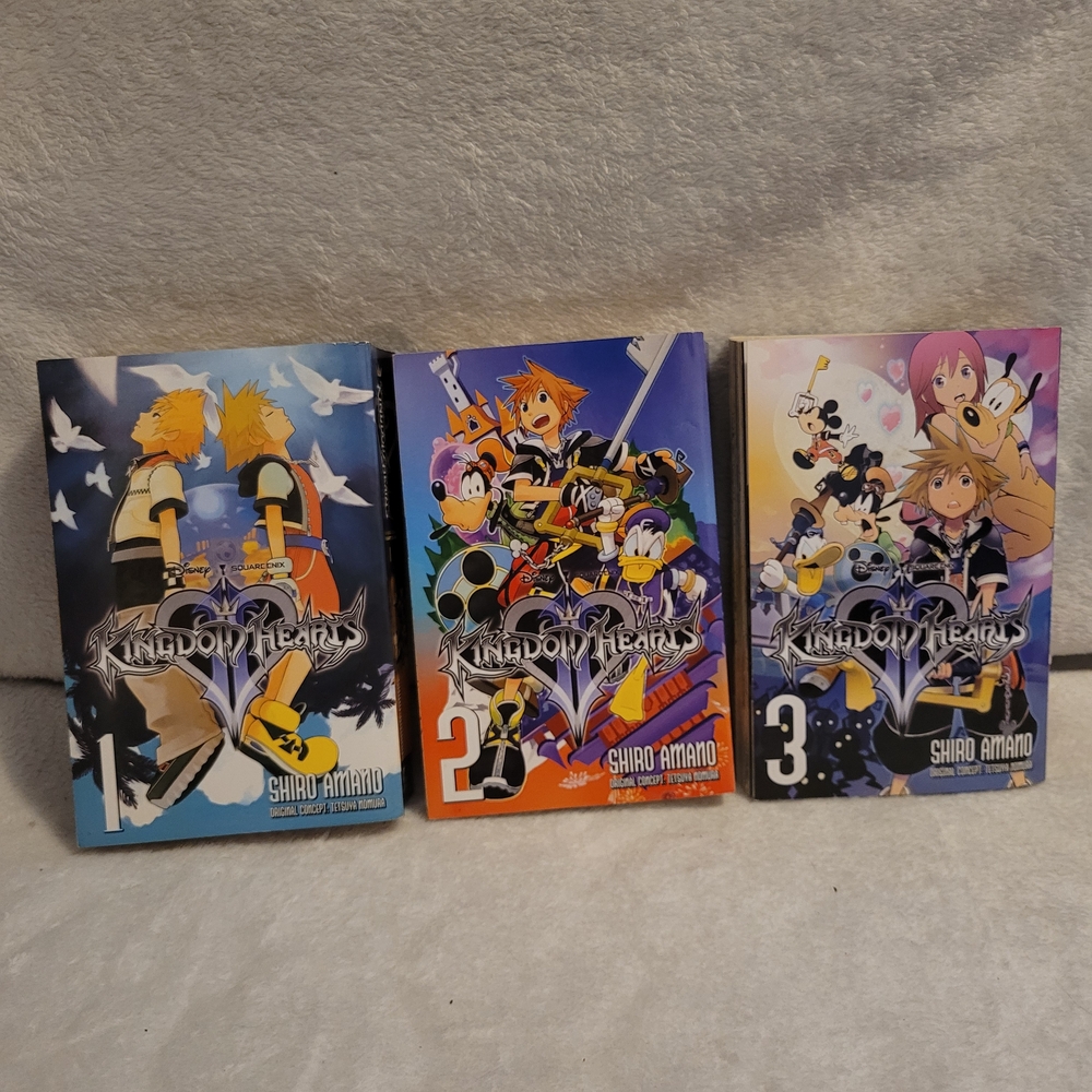 Kingdom Hearts Manga Set Volumes 1-3